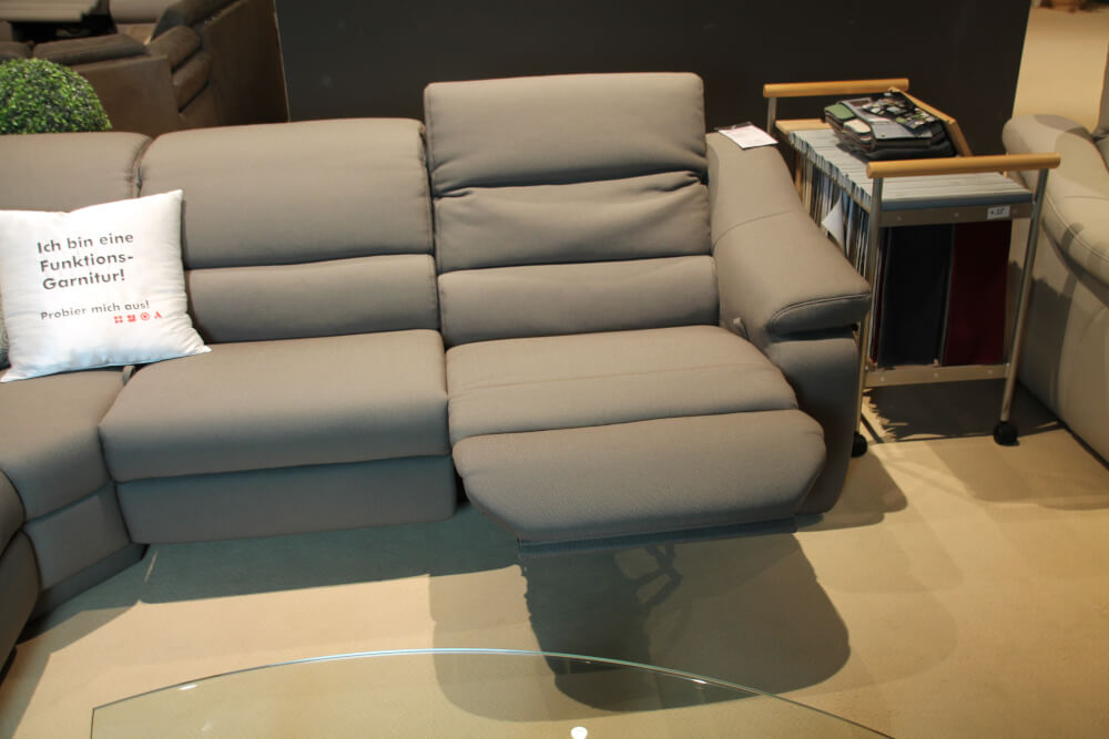 Himolla 1330 - Callas Ecksofa mit manueller Relaxfunktion