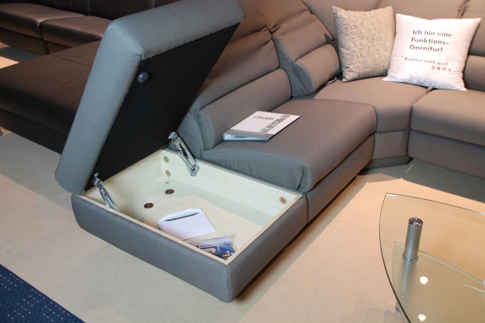 Himolla 1330 - Callas Ecksofa mit manueller Relaxfunktion