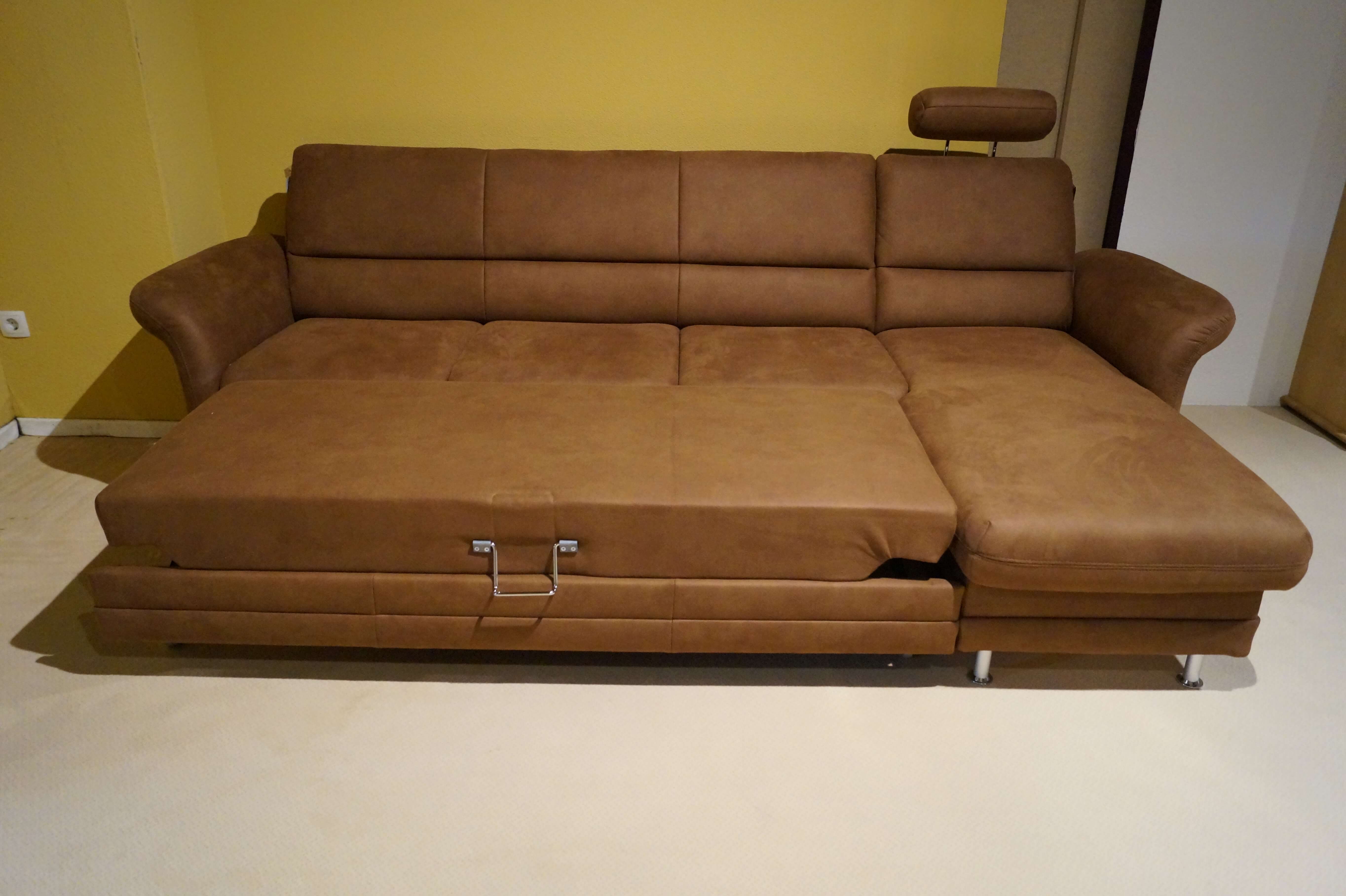 BELLUNO  - Ecksofa mit Bettkasten und Querschläfer von Zehdenick