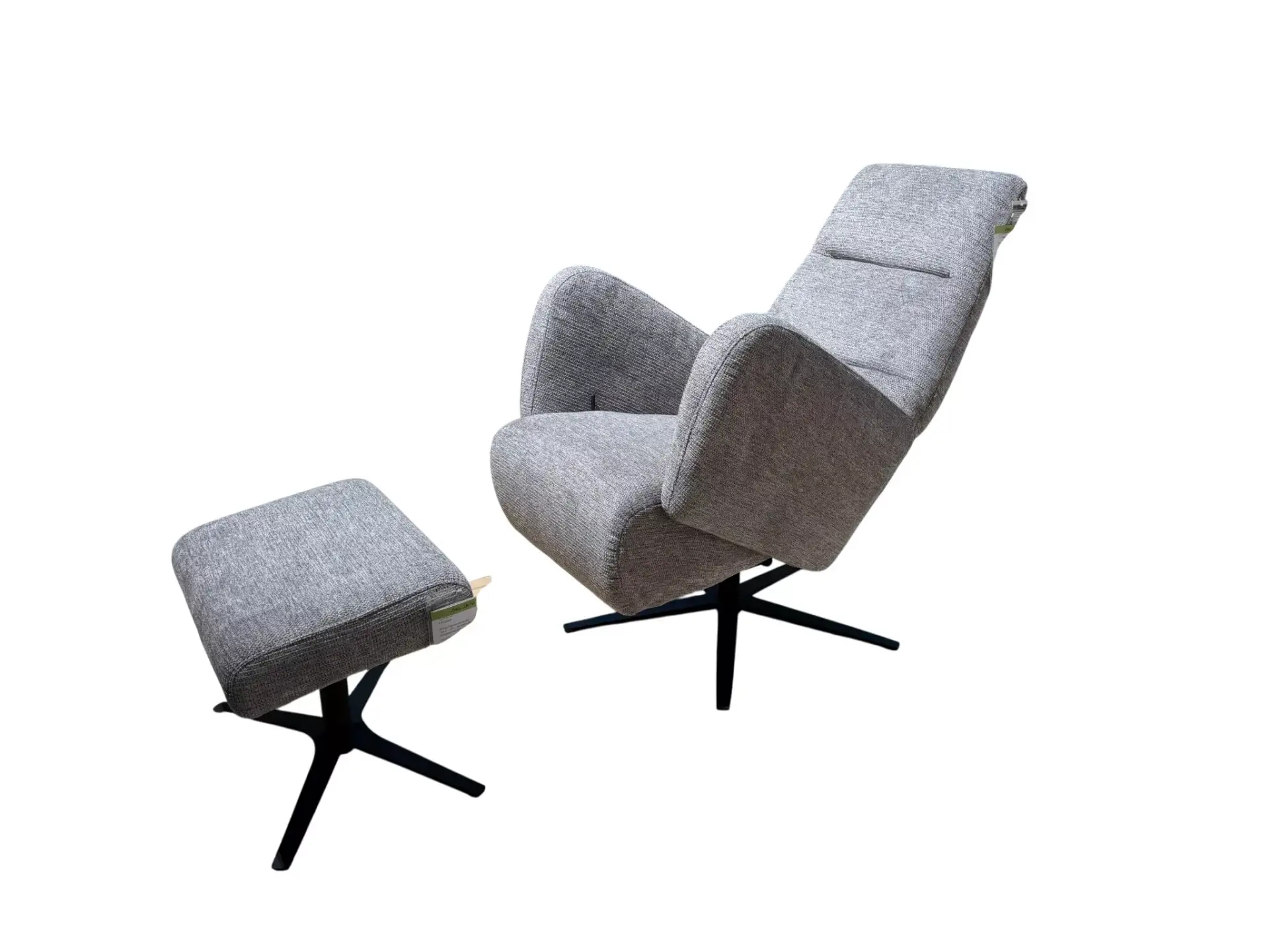 Zehdenick ZE-RS24078 Sessel mit Hocker